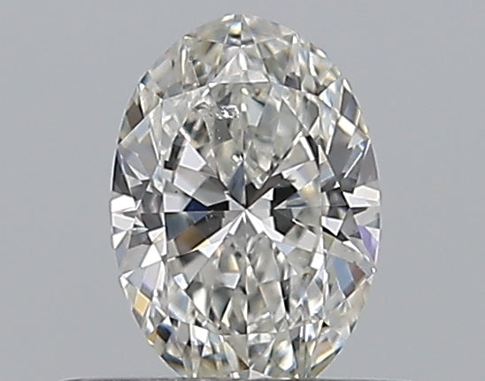 0.33CT OVAL SI2 F WH