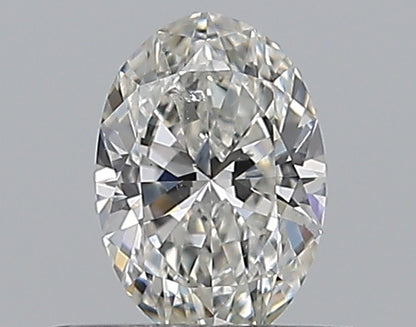 0.33CT OVAL SI2 F WH