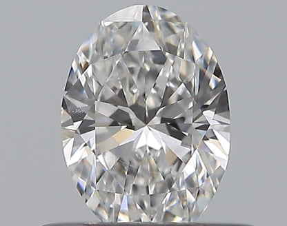 0.42CT OVAL SI1 D WH