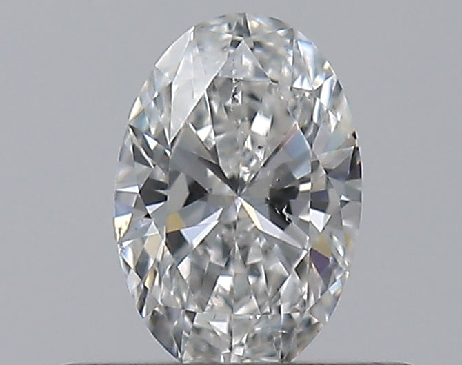 0.31CT OVAL SI2 F WH