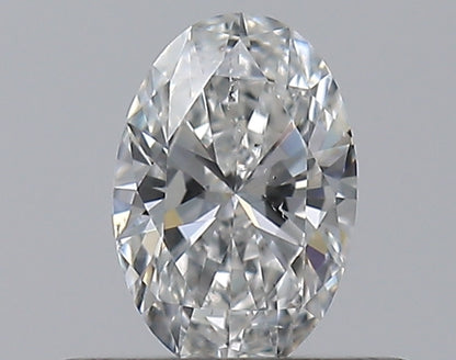 0.31CT OVAL SI2 F WH
