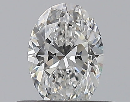 0.36CT OVAL SI2 E WH