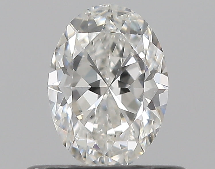 0.40CT OVAL SI1 F WH
