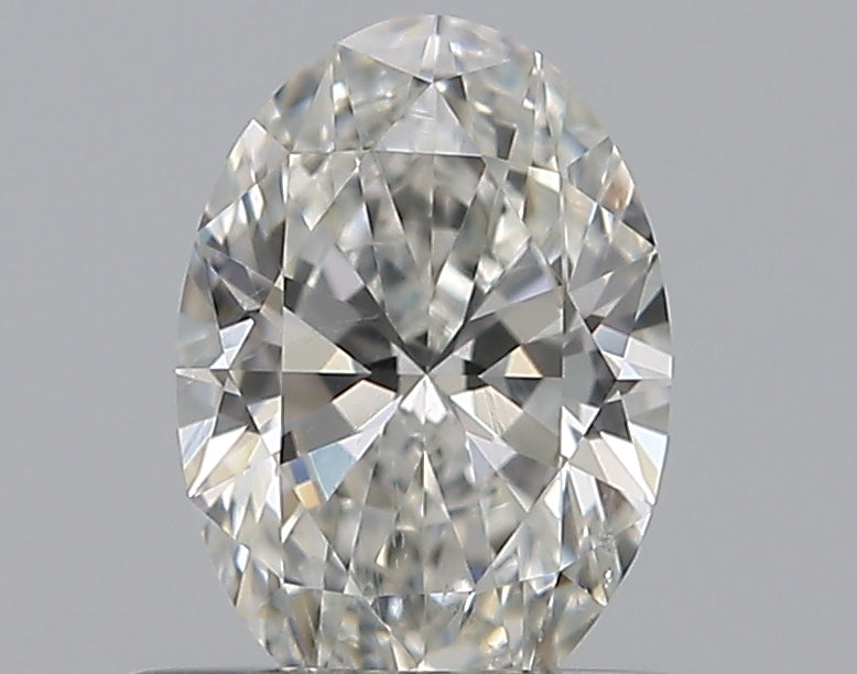 0.50CT OVAL SI1 G WH