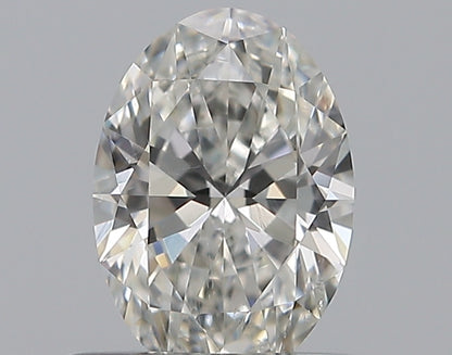 0.50CT OVAL SI1 G WH