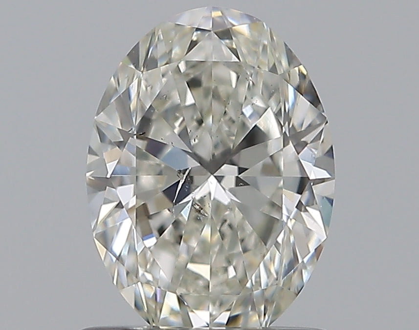 0.80CT OVAL SI2 H WH