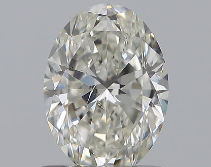 0.80CT OVAL SI2 H WH