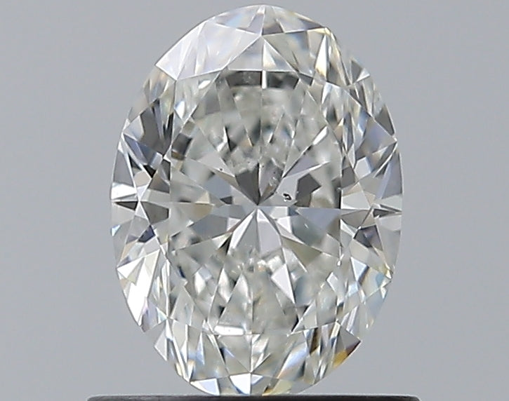 0.80CT OVAL SI1 G WH