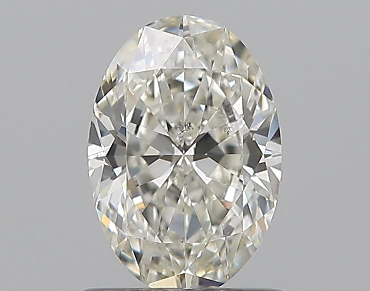 0.80CT OVAL SI1 J WH