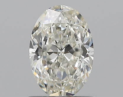 0.80CT OVAL SI1 J WH