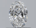 0.43CT OVAL SI1 D WH