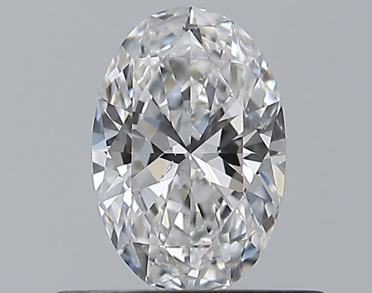 0.43CT OVAL SI1 D WH