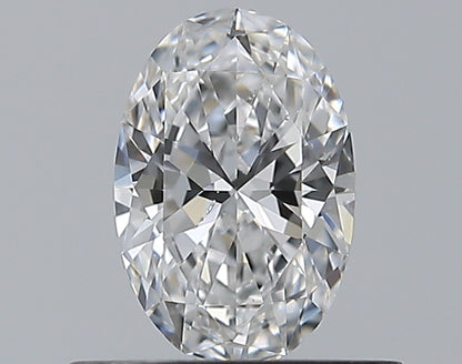 0.43CT OVAL SI1 D WH