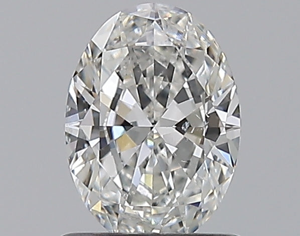 0.80CT OVAL SI1 G WH