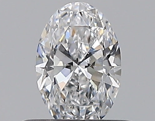 0.41CT OVAL SI1 D WH