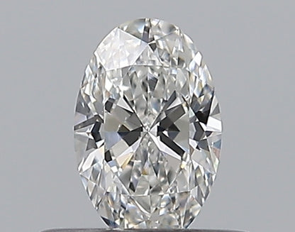 0.31CT OVAL SI1 F WH