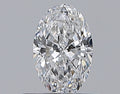 0.50CT OVAL SI1 D WH