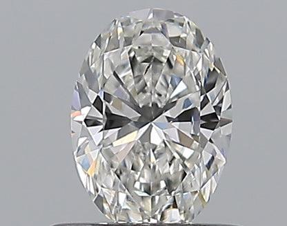 0.51CT OVAL SI1 F WH