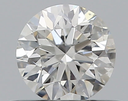 0.38CT ROUND SI1 F WH