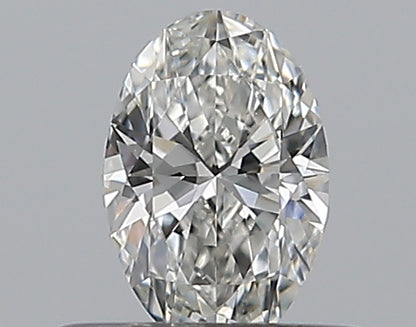 0.31CT OVAL SI1 G WH