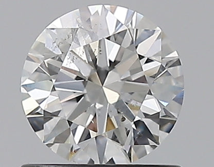 0.81CT ROUND SI2 G WH