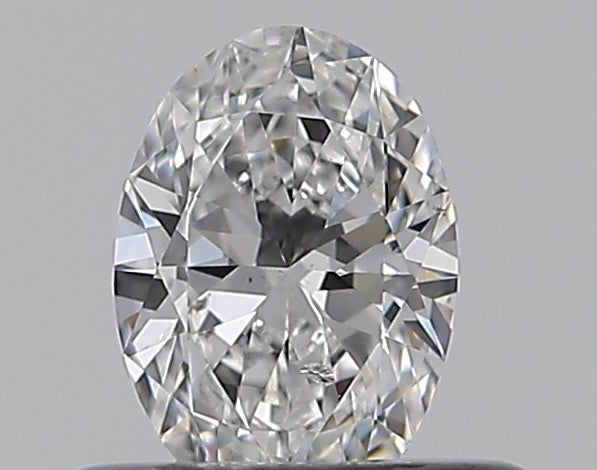 0.33CT OVAL SI1 E WH