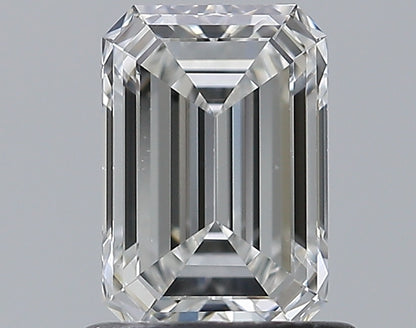 0.81CT EMERALD VVS1 F WH