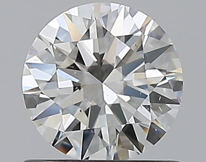 0.76CT ROUND SI1 G WH
