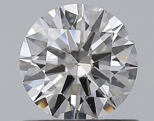 0.58CT ROUND SI1 F WH