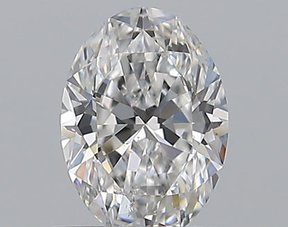 0.50CT OVAL SI1 E WH