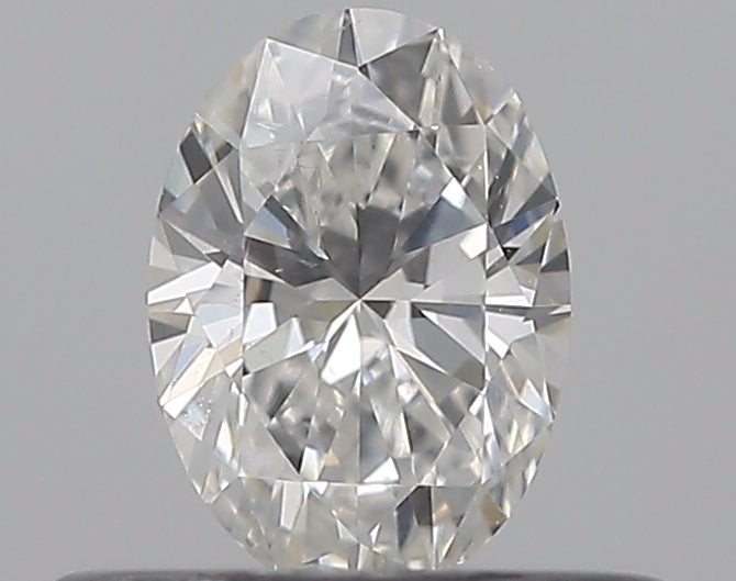 0.30CT OVAL SI1 F WH