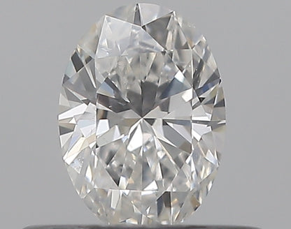 0.30CT OVAL SI1 F WH