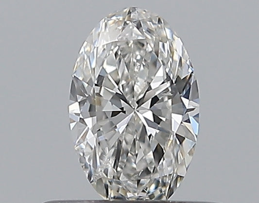 0.35CT OVAL SI2 F WH