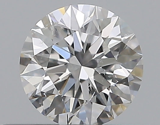 0.36CT ROUND SI2 F WH