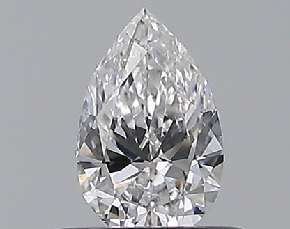 0.40CT PEAR SI2 D WH