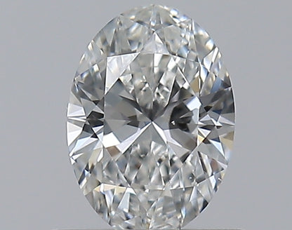 0.50CT OVAL SI1 F WH
