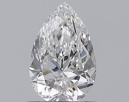 0.70CT PEAR SI1 D WH