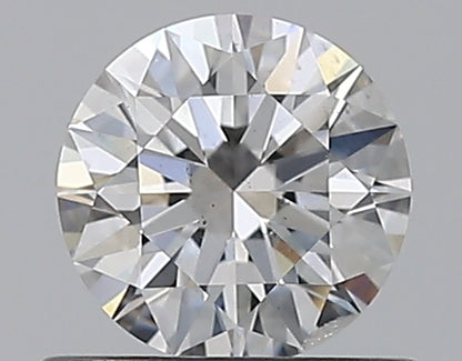 0.60CT ROUND SI2 E WH