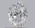 0.50CT OVAL SI2 D WH