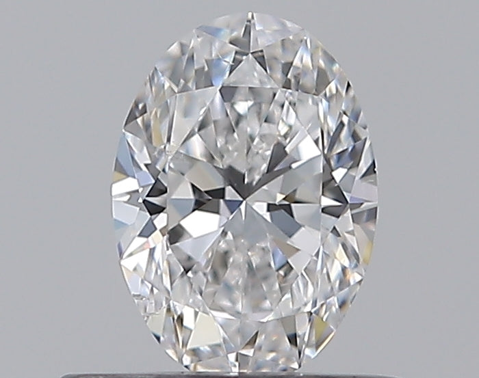 0.50CT OVAL SI2 D WH