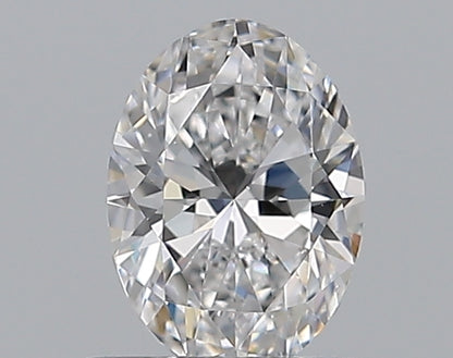 0.46CT OVAL SI1 D WH