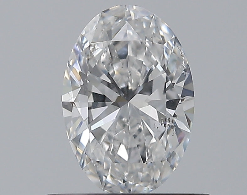 0.58CT OVAL SI2 E WH