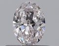 0.41CT OVAL SI1 F PINK