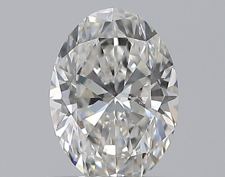 0.70CT OVAL SI1 G WH