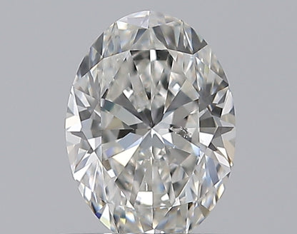 0.70CT OVAL SI1 G WH