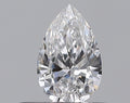 0.35CT PEAR SI1 D WH