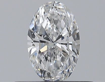 0.33CT OVAL VVS1 D WH