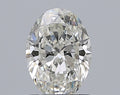 0.90CT OVAL SI1 H WH