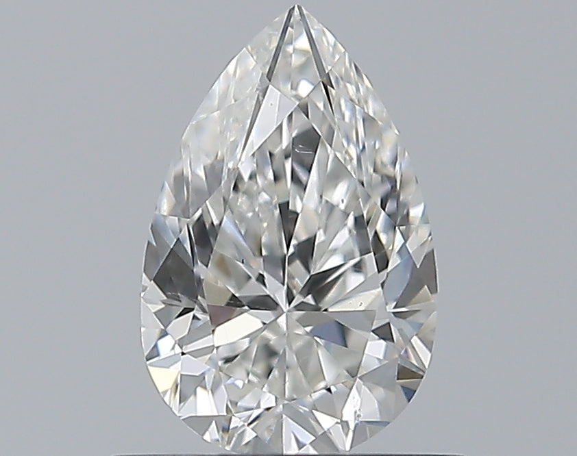 0.70CT PEAR SI1 G WH