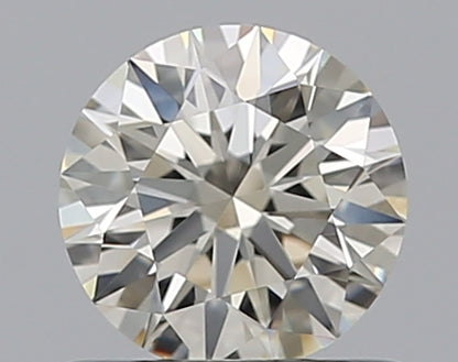0.63CT ROUND VVS2 K WH